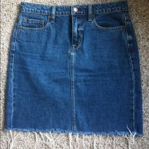 Jean skirt
